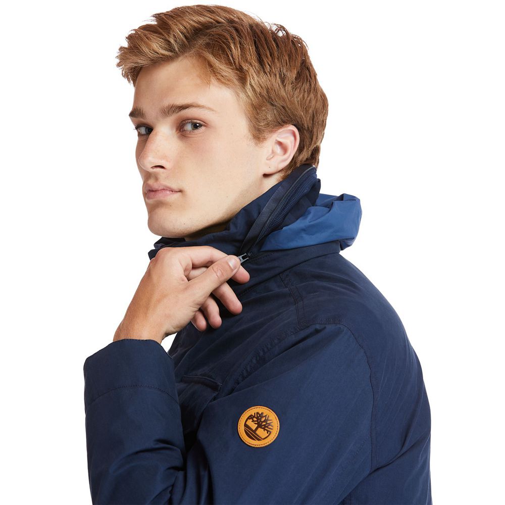 Chaquetas Timberland Hombre Snowdon Peak 3-In-1 M65 Waterproof Azul Marino - Chile FHV-280654